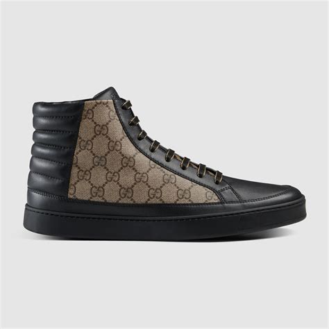 gucci supreme high tops|Gucci signature high top sneaker.